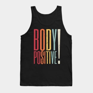 Body Positive 3 distressed Tank Top